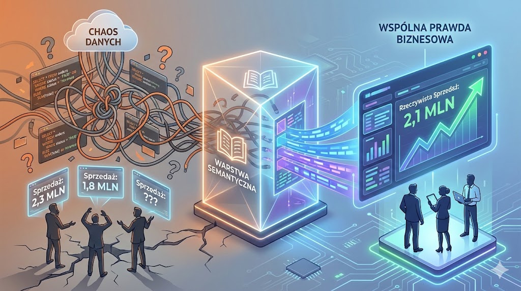 Warstwa semantyczna danych – od sensu biznesowego do kodu